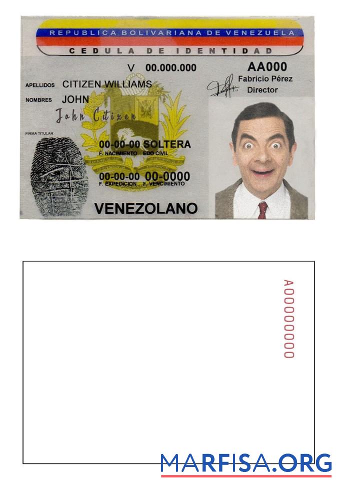 Downloadable Venezuela ID download for verification